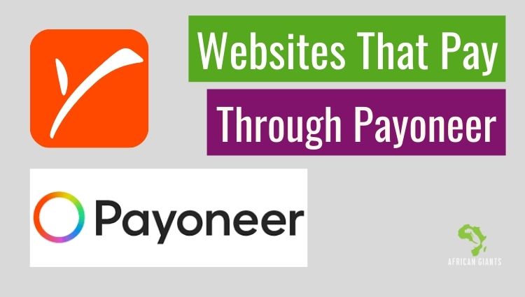 Websites That Pay Through Payoneer